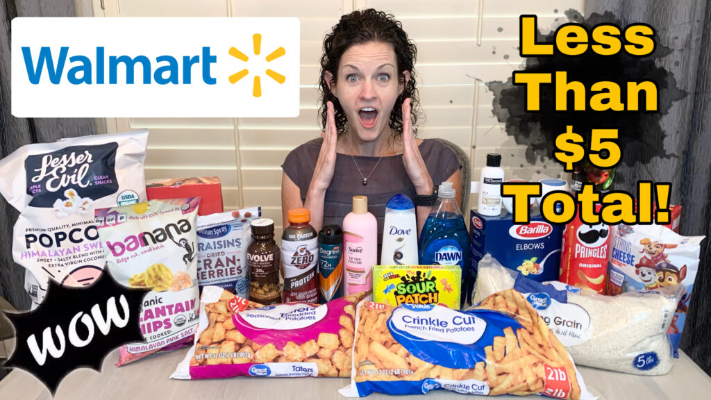 AMAZING Walmart Grocery Haul: All for Less than $5 - Saving with Christina