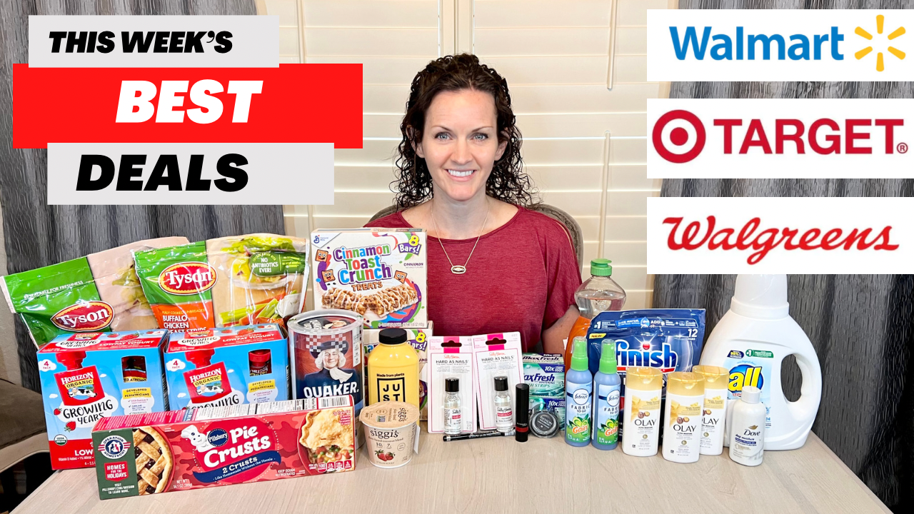 The BEST Walgreens, Walmart and Target Deals | Week of 1/1 -1/7