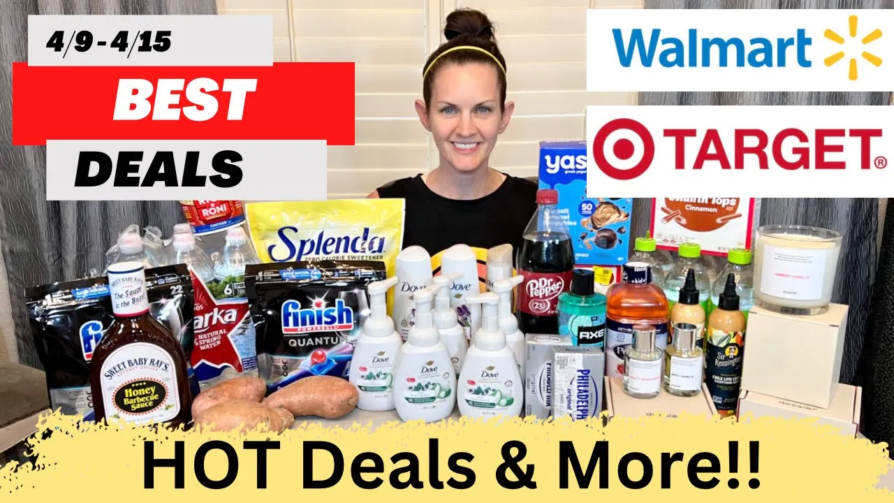Walmart & Target Deals Week of 4/9